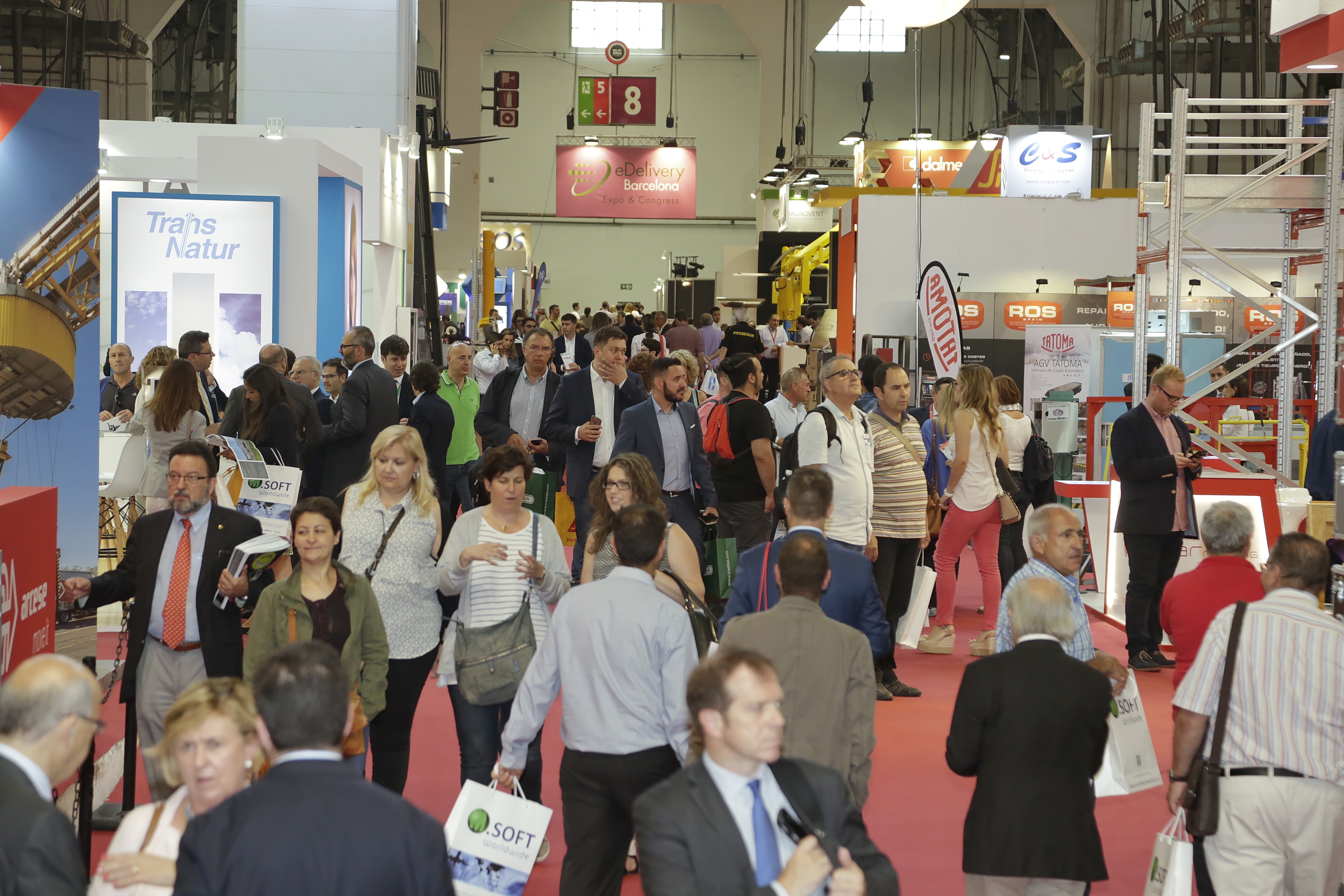 punto de encuentro en el salon internacional de la logistica y manutencion en barcelona