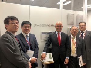 Xavi Casas, CEO de Cargo Flores SA en la visita comercial del Port de Barcelona en Japón © Cargo Flores SA